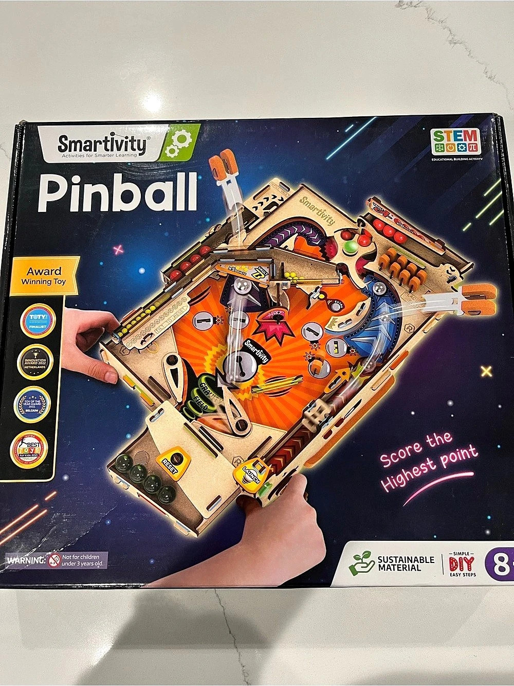 Smartivity Pinball Machine STEM Toy DIY Kit
